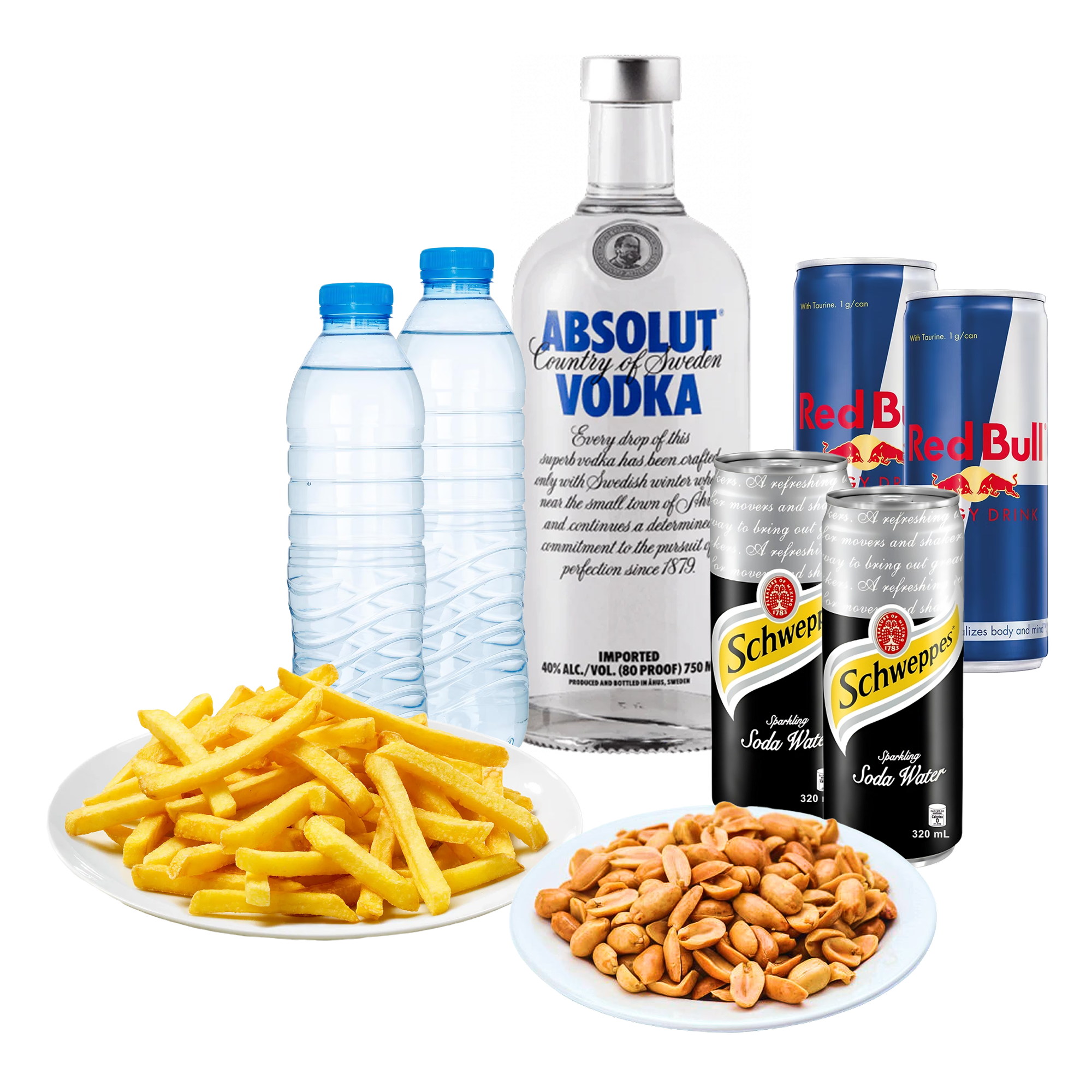 ABSOLUT VODKA BLUE SET