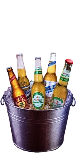 Bottle of 6 local beer